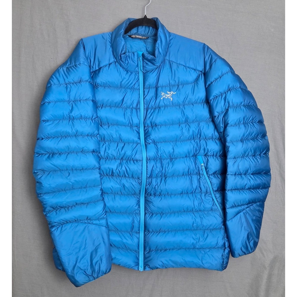 Arc'teryx Cerium LT Down Jacket Men's XL Blue Puffer Ultralight Midlayer 13239